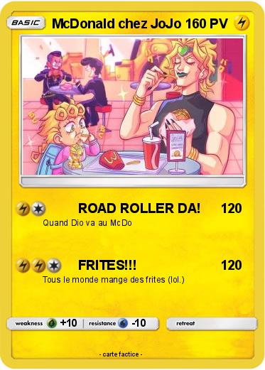 Pokemon McDonald chez JoJo