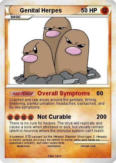 Pokemon Genital Herpes