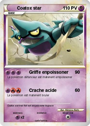 Pokemon Coatox star