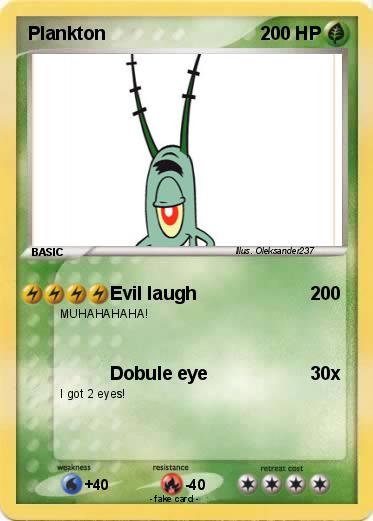 Pokemon Plankton