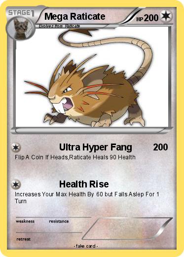 Pokemon Mega Raticate