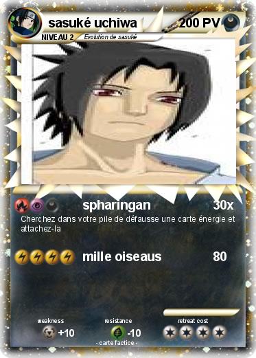 Pokemon sasuké uchiwa