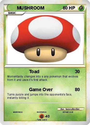 Pokemon MUSHROOM