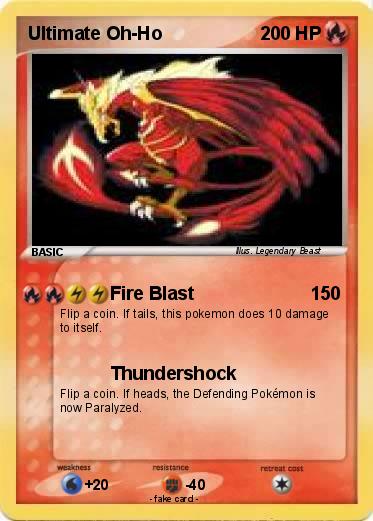 Pokemon Ultimate Oh-Ho