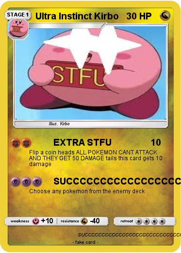 Pokemon Ultra Instinct Kirbo