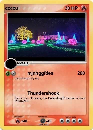 Pokemon ccccu
