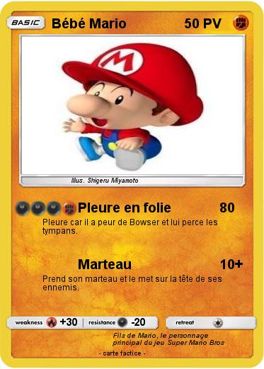 Pokemon Bébé Mario