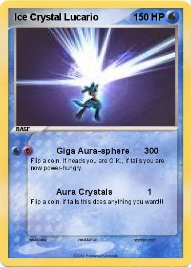 Pokemon Ice Crystal Lucario