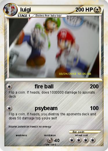 Pokemon luigi