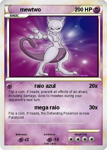 Pokemon mewtwo