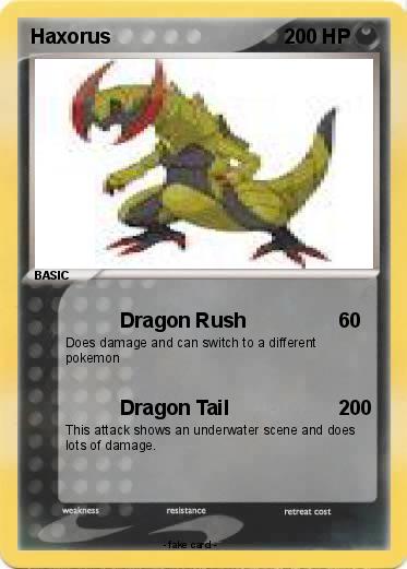 Pokemon Haxorus