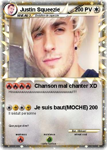 Pokemon Justin Squeezie