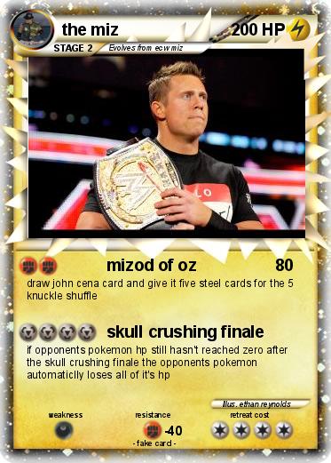 Pokemon the miz