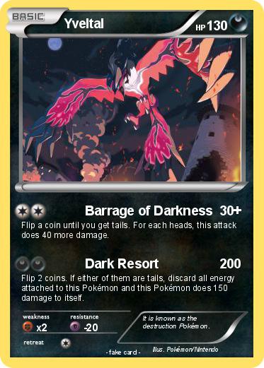 Pokemon Yveltal