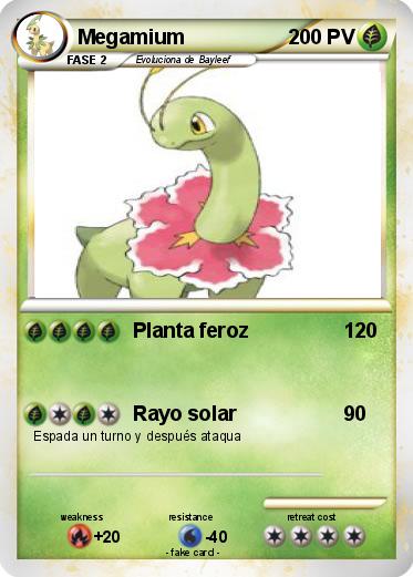 Pokemon Megamium
