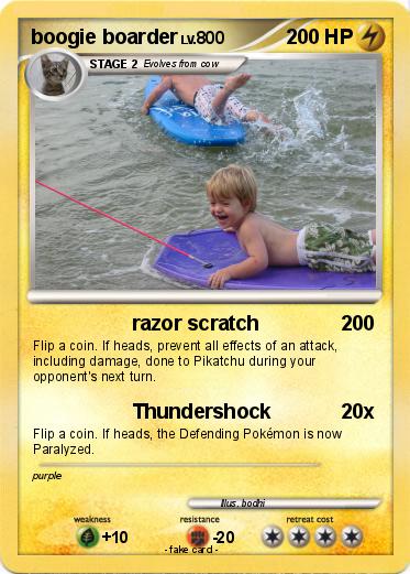 Pokemon boogie boarder