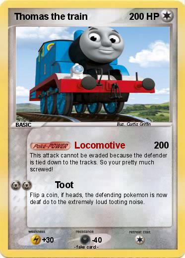 Pokemon Thomas the train