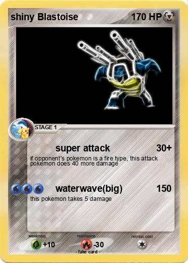 Pokemon shiny Blastoise