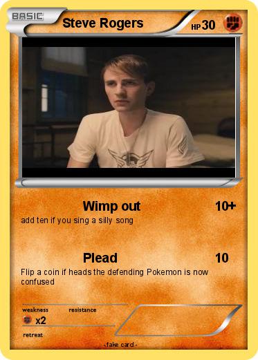 Pokemon Steve Rogers