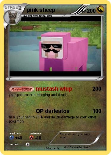 Pokemon pink sheep