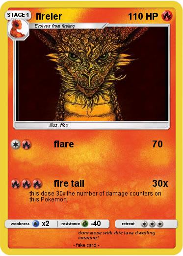 Pokemon fireler