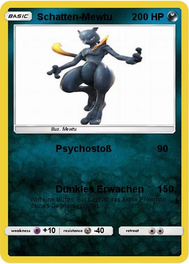 Pokemon Schatten-Mewtu