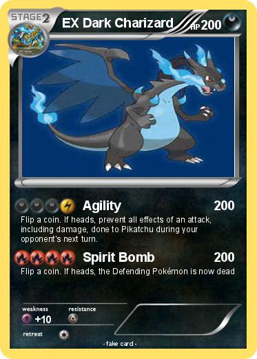 Pokemon EX Dark Charizard