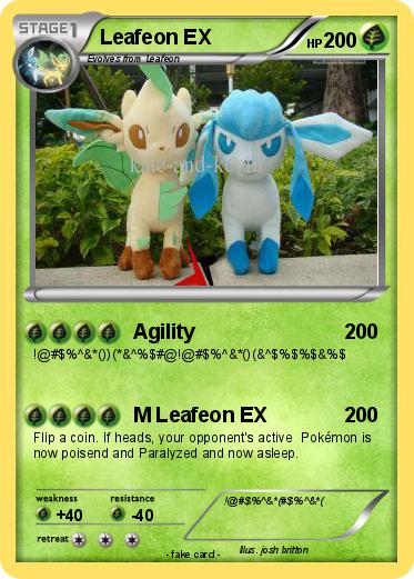 Pokemon Leafeon EX