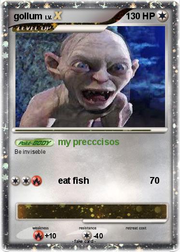 Pokemon gollum