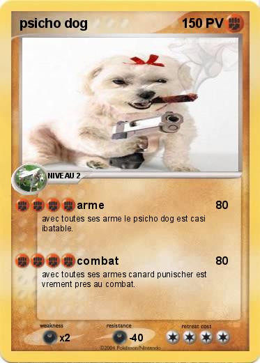 Pokemon psicho dog