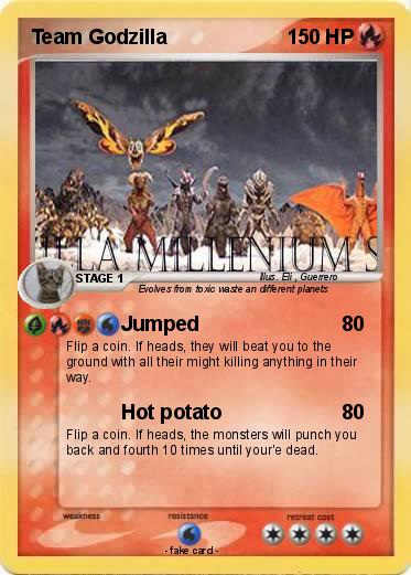 Pokemon Team Godzilla