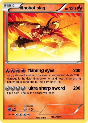 Pokemon dinobot slag