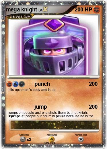 Pokemon mega knight