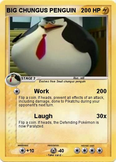 Pokemon BIG CHUNGUS PENGUIN