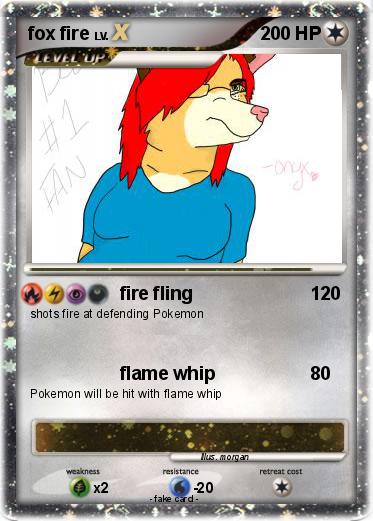 Pokemon fox fire