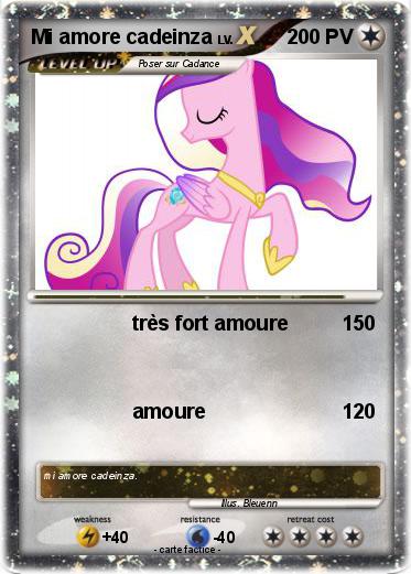 Pokemon Mi amore cadeinza