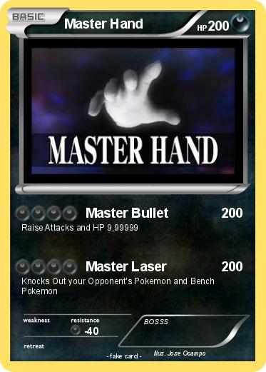 Pokemon Master Hand