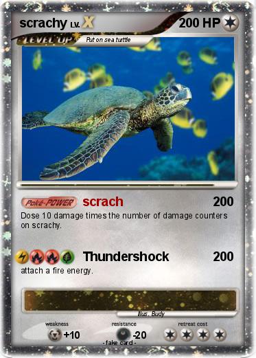 Pokemon scrachy