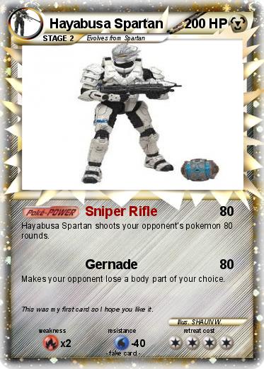 Pokemon Hayabusa Spartan