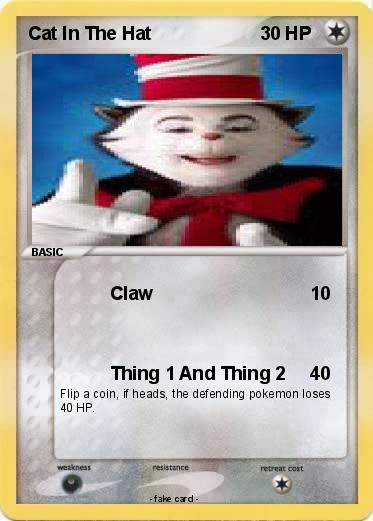 Pokemon Cat In The Hat