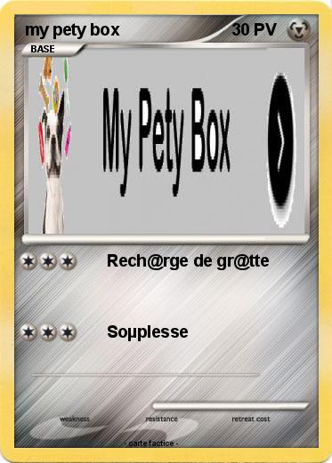 Pokemon my pety box