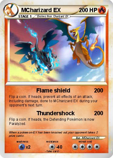 Pokemon MCharizard EX