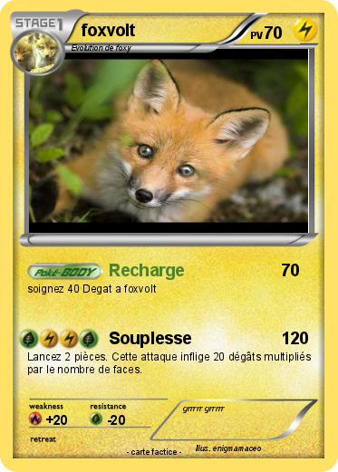 Pokemon foxvolt