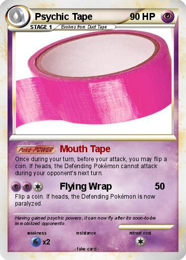 Pokemon Psychic Tape