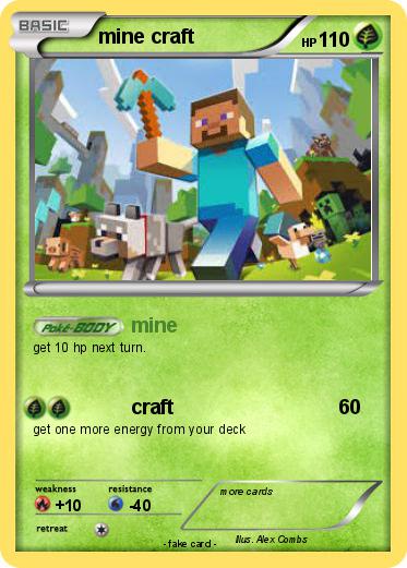 Pokemon mine craft