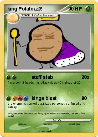 Pokemon king Potato