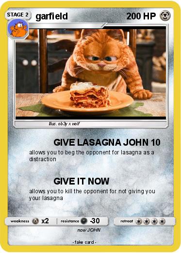 Pokemon garfield