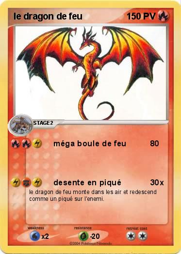Pokemon le dragon de feu