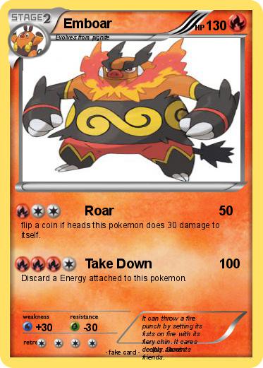 Pokemon Emboar