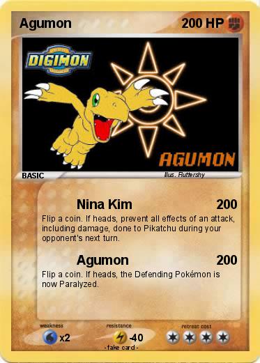 Pokemon Agumon